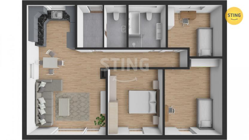 Prodej rodinného domu, Rychvald, Jabloňová, 93 m2
