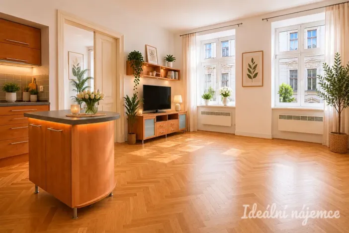 Pronájem bytu 3+kk, Brno - Staré Brno, Bezručova, 85 m2