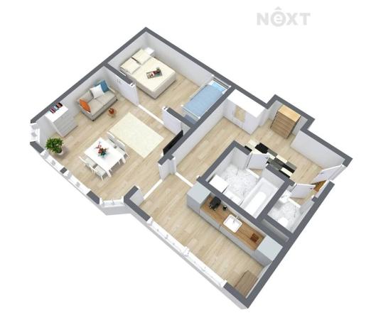 Prodej bytu 2+kk, Vejprty, Moskevská, 53 m2