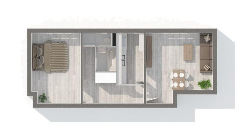 Prodej bytu 2+1, České Budějovice - České Budějovice 5, Dobrovodská, 51 m2