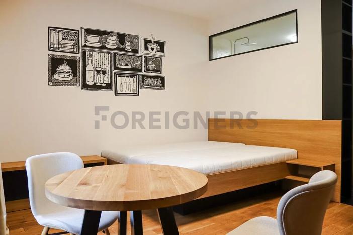 Pronájem bytu 1+kk, Brno, Cyrilská, 27 m2