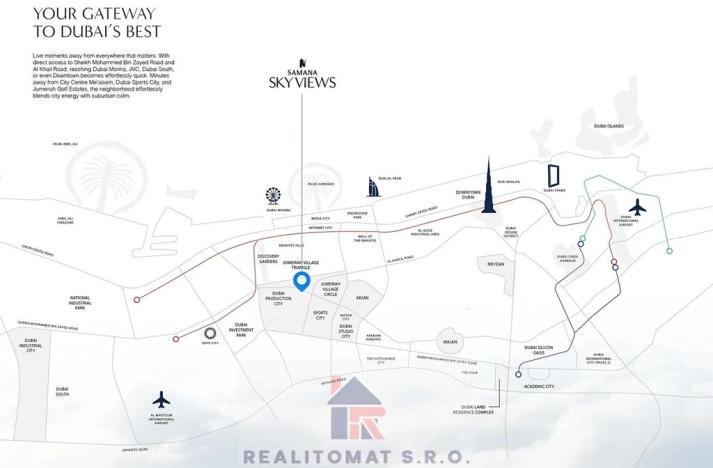 Prodej bytu 1+kk, Dubaj, Spojené arabské emiráty, 40 m2