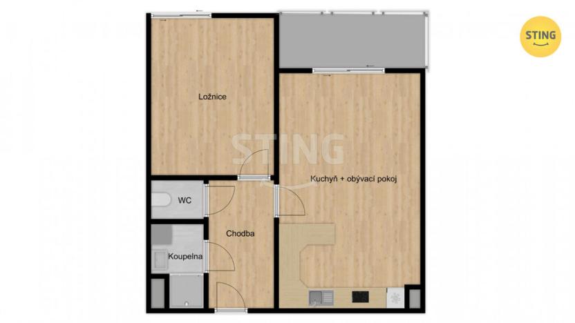 Prodej bytu 2+kk, Jaroměř, Nádražní, 61 m2