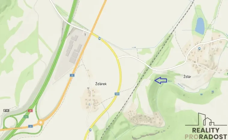 Prodej chaty, Velké Chvojno - Žďár, 36 m2