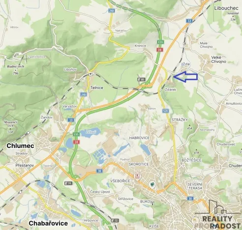Prodej chaty, Velké Chvojno - Žďár, 36 m2