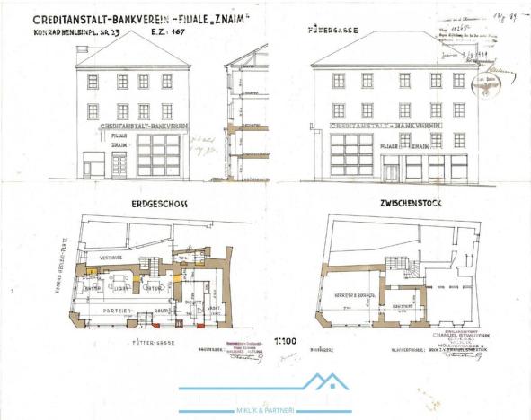 Prodej činžovního domu, Znojmo, Horní náměstí, 663 m2