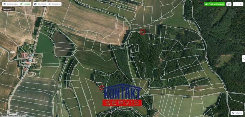 Prodej lesa, Čepřovice, 2819 m2