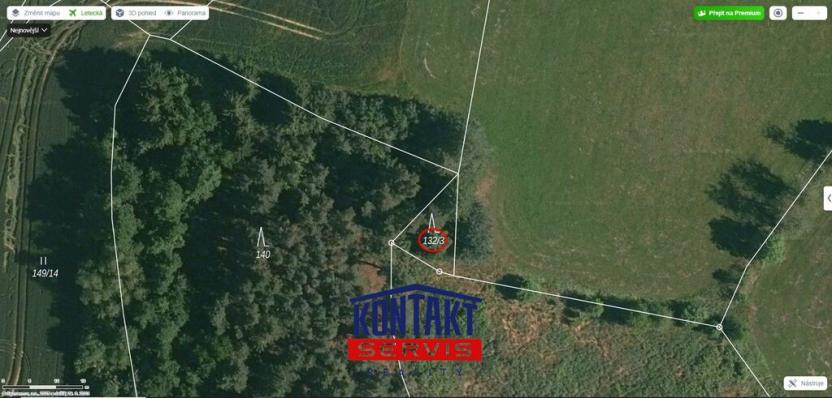 Prodej lesa, Čepřovice, 2819 m2