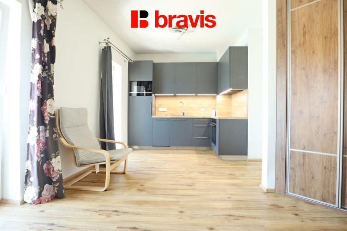 Pronájem bytu 1+kk, Brno, Košinova, 27 m2