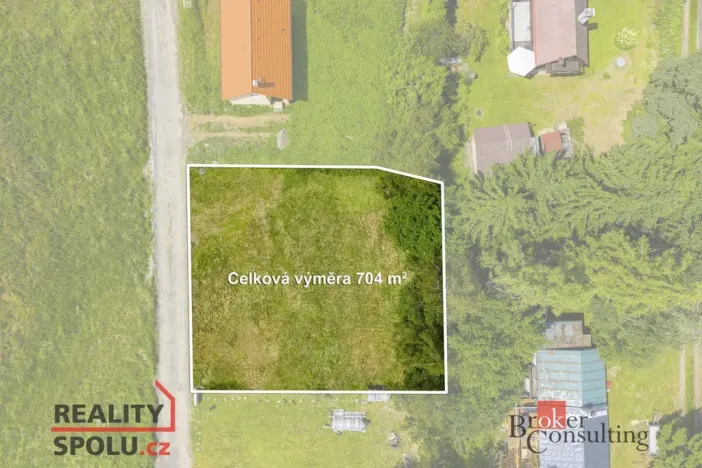 Prodej pozemku pro bydlení, Jihlava - Zborná, 704 m2