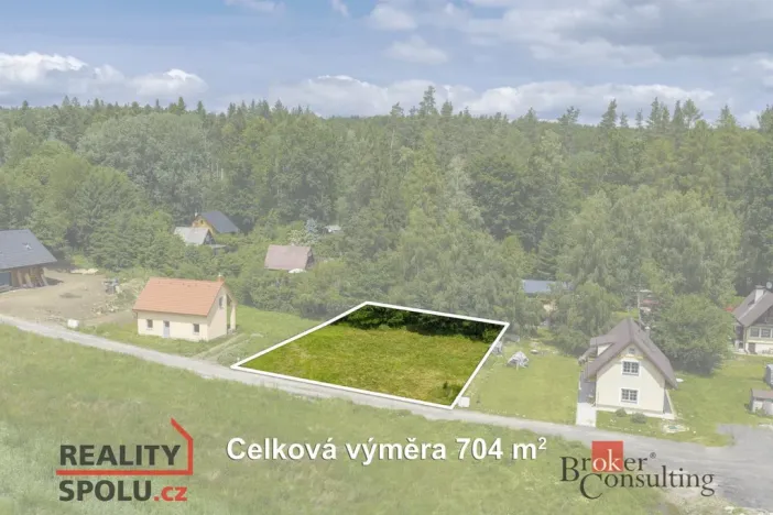 Prodej pozemku pro bydlení, Jihlava - Zborná, 704 m2