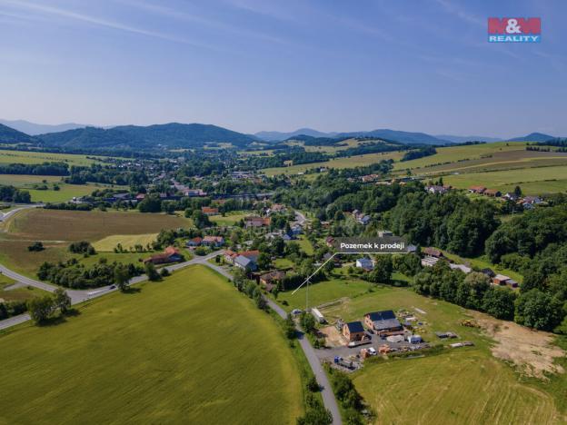 Prodej pozemku pro bydlení, Hukvaldy - Rychaltice, 1000 m2