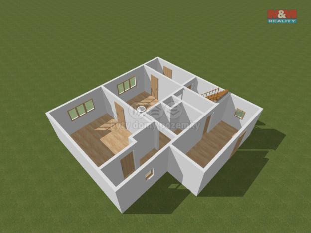 Prodej rodinného domu, Žlutice, Poděbradova, 100 m2