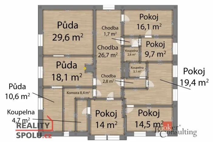 Prodej ubytování, Kovářská, nám. J. Švermy, 520 m2