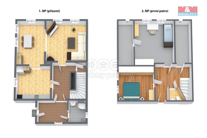 Prodej rodinného domu, Stříbrná, 228 m2