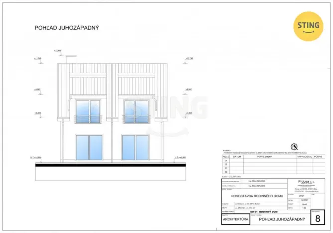 Prodej pozemku pro bydlení, Břestek, 572 m2