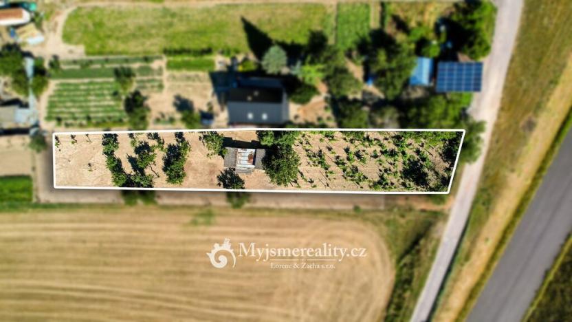 Prodej zahrady, Znojmo, Kuchařovická, 1132 m2