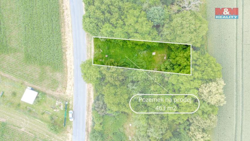 Prodej zahrady, Kokory, 463 m2