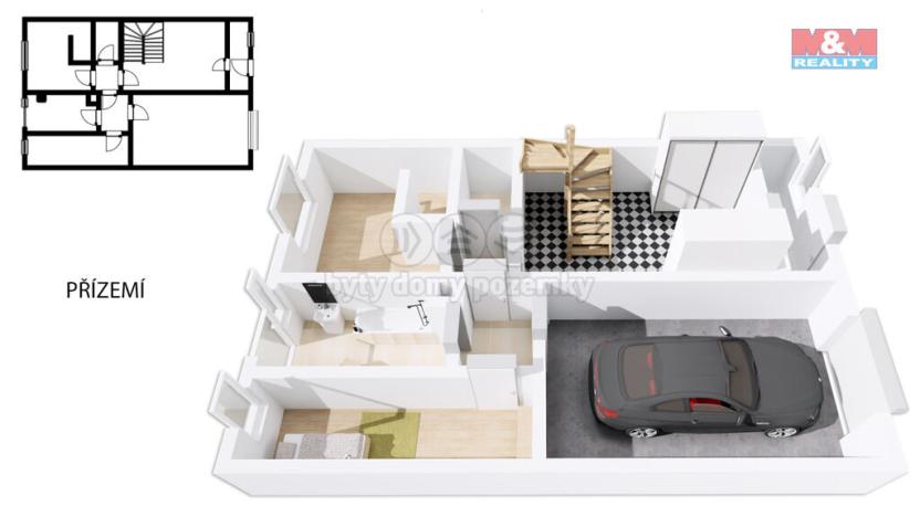 Prodej rodinného domu, Hradec Králové - Plotiště nad Labem, Zahrádkářská, 110 m2