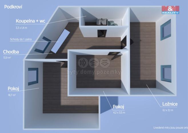 Pronájem rodinného domu, Ždírec, 147 m2