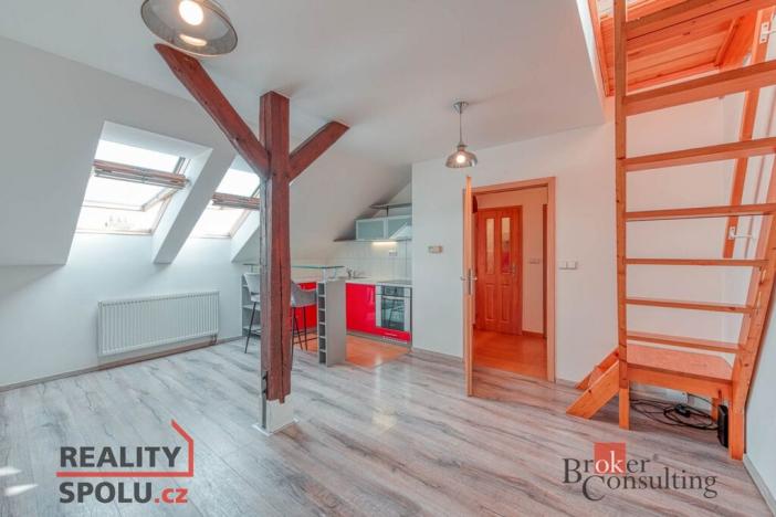 Pronájem bytu 2+kk, Praha - Košíře, Plzeňská, 50 m2
