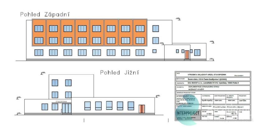 Pronájem kanceláře, České Budějovice, Školní, 351 m2