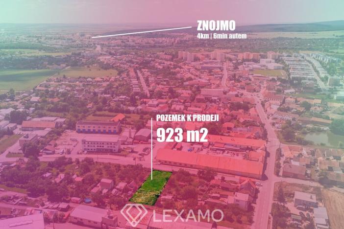 Prodej zahrady, Znojmo - Přímětice, 923 m2