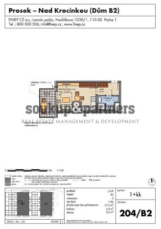 Prodej bytu 1+kk, Praha, Čakovická, 34 m2