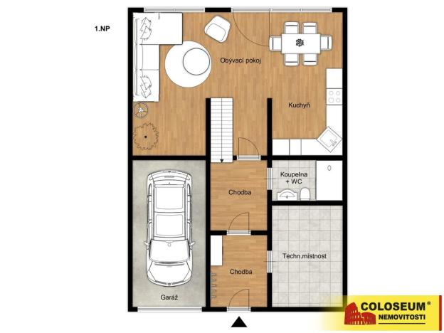 Prodej rodinného domu, Choustník, 125 m2