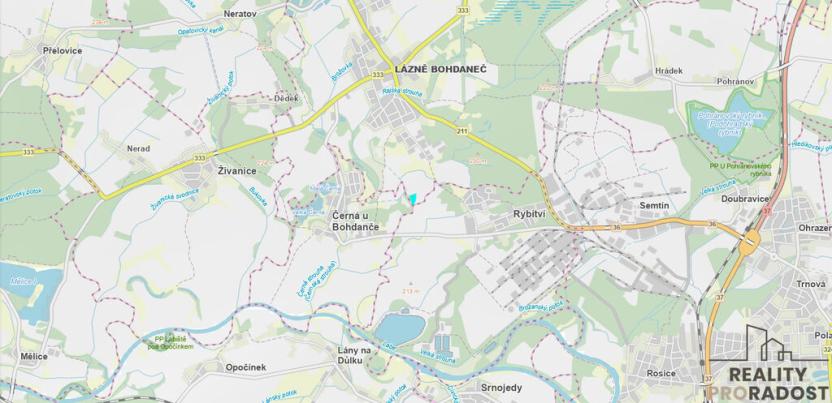 Prodej lesa, Lázně Bohdaneč, 7167 m2