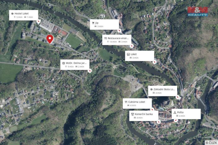 Prodej bytu 3+1, Loket, Sportovní, 76 m2