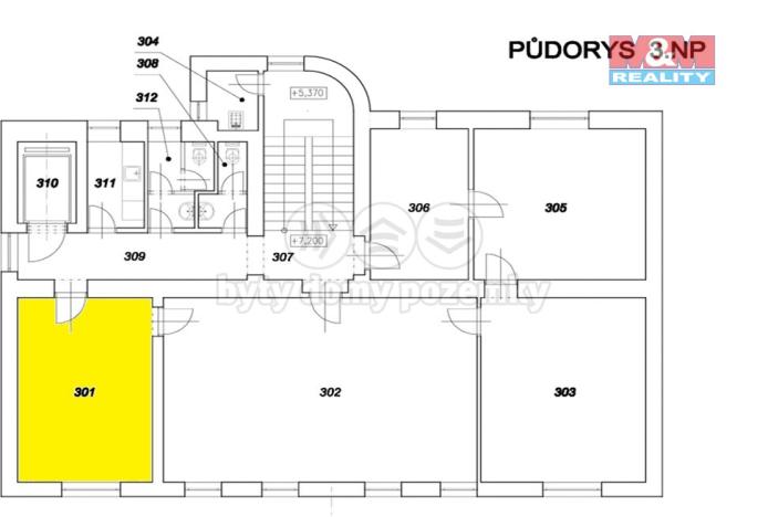 Pronájem kanceláře, Ostrava - Moravská Ostrava, Kafkova, 21 m2
