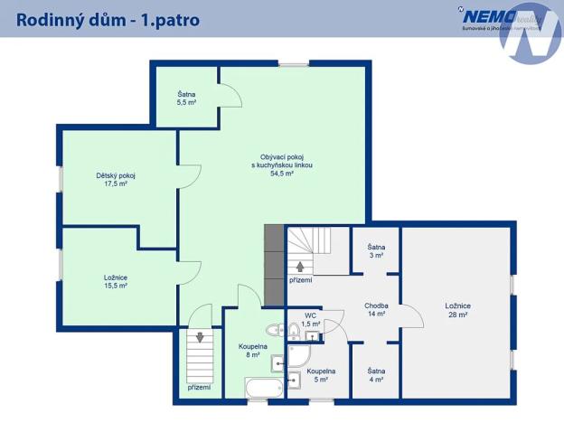 Prodej rodinného domu, Blatná, Hálova, 277 m2