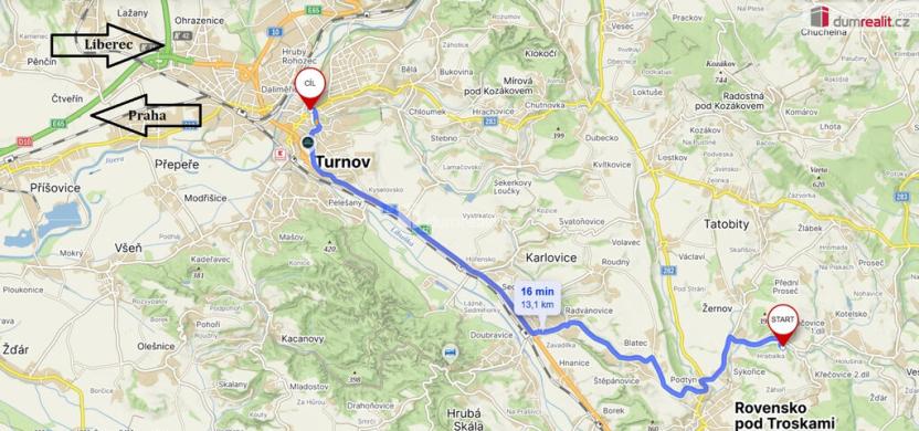 Prodej chalupy, Rovensko pod Troskami, Hrabalka, 154 m2