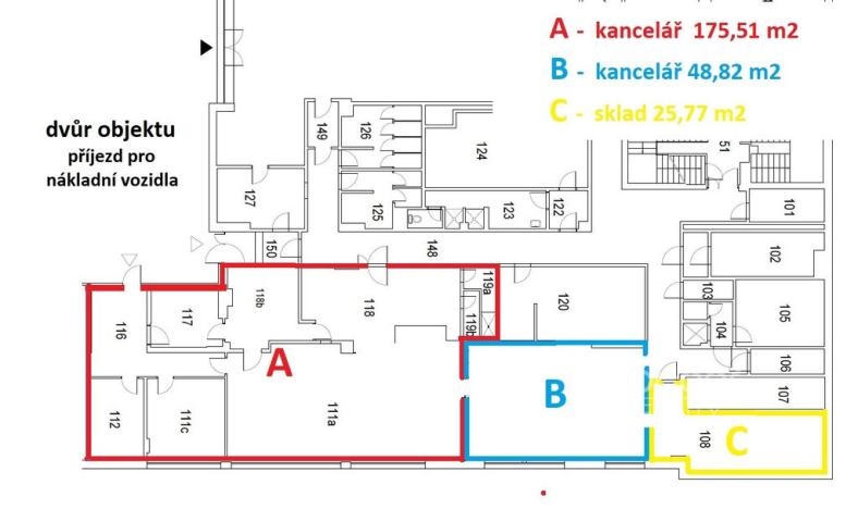 Pronájem obchodního prostoru, Praha - Libeň, Sokolovská, 176 m2