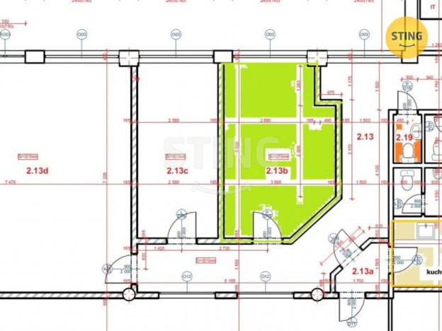 Pronájem kanceláře, Kopřivnice, Záhumenní, 18 m2