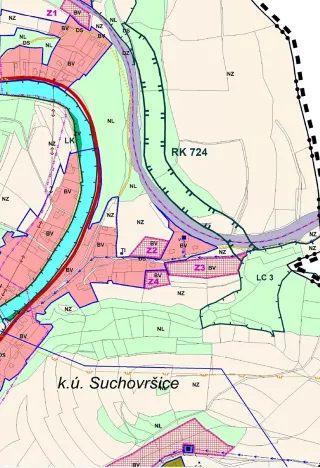 Prodej pozemku pro bydlení, Suchovršice, 1380 m2
