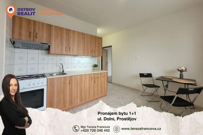 Pronájem bytu 1+1, Prostějov, Dolní, 35 m2