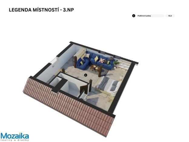 Prodej rodinného domu, Křepice, 244 m2