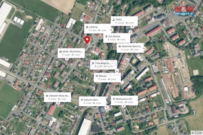 Prodej bytu 2+1, Nýrsko, Petra Bezruče, 70 m2