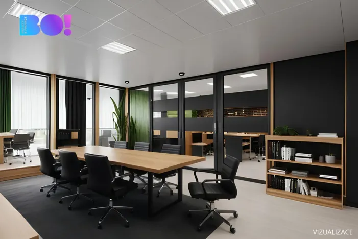 Pronájem kanceláře, Ostrava - Hošťálkovice, Aleje, 190 m2