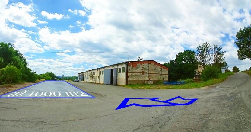 Pronájem komerčního pozemku, Třebotov, Pod Vsí, 250 m2