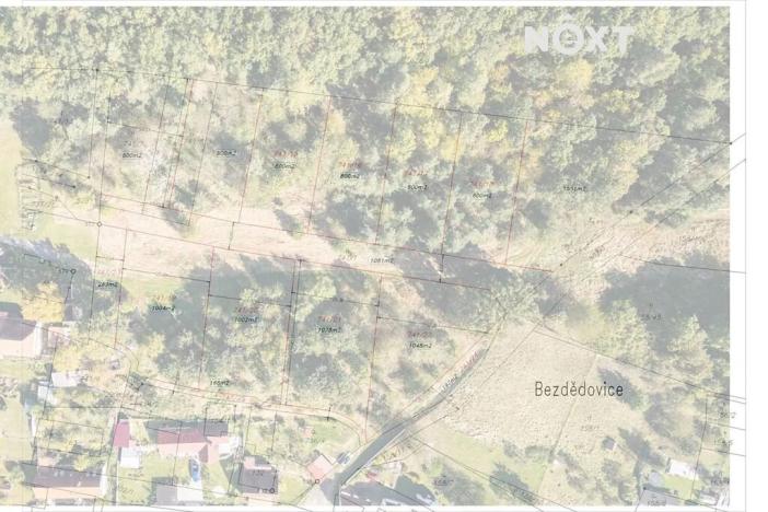 Prodej pozemku pro bydlení, Bezdědovice, 775 m2