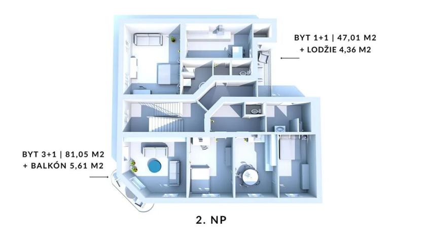 Prodej činžovního domu, Olomouc, Smrčkova, 555 m2