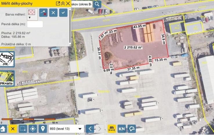 Pronájem komerčního pozemku, Hýskov, Na Břasích, 2000 m2