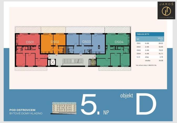 Prodej bytu 3+kk, Kladno, 73 m2