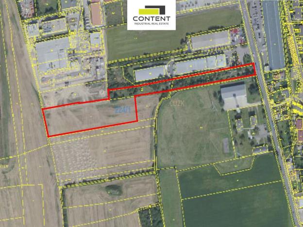 Pronájem komerčního pozemku, Vestec, Vídeňská, 16327 m2