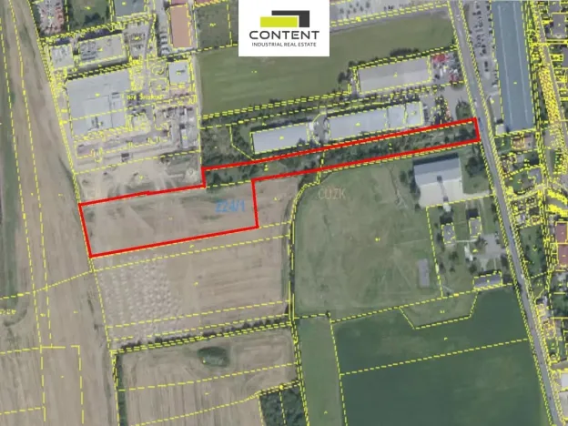 Pronájem komerčního pozemku, Vestec, Vídeňská, 16327 m2