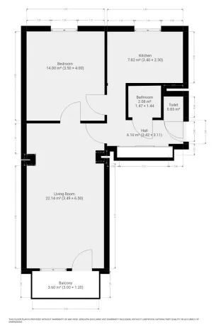 Pronájem bytu 2+1, Praha - Hloubětín, Zelenečská, 54 m2