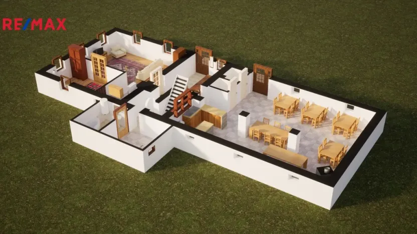 Prodej rodinného domu, Brniště - Luhov, 250 m2